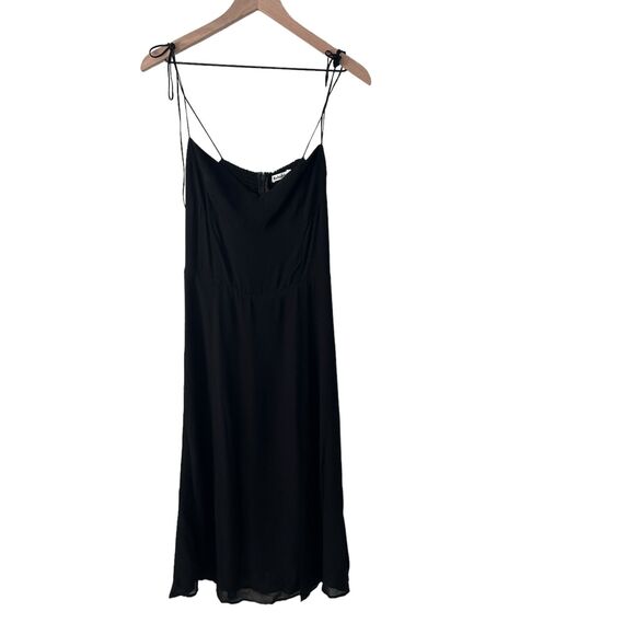 Reformation Juliette Sleeveless Midi Dress in Black Size 12 NWT - Picture 7 of 10